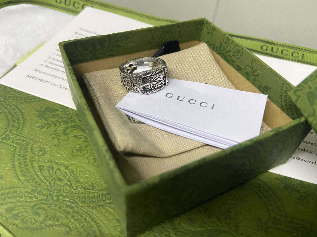Double Gucci Garden Gatto Ring